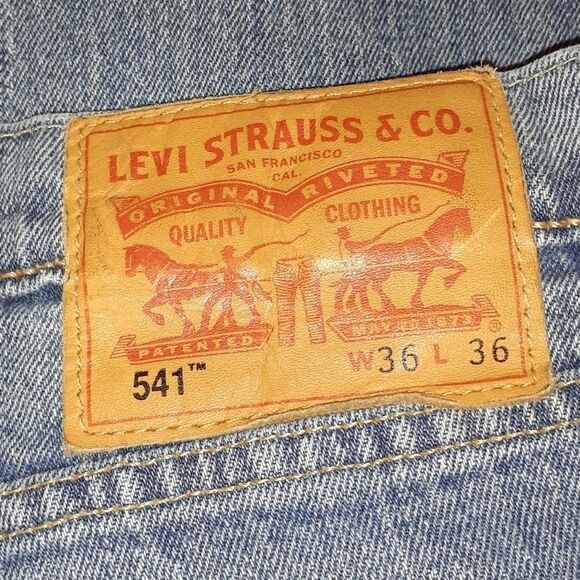 Levi's 541 Athletic Fit White Oak Cone Denim Jeans‎ - Picture 8 of 11